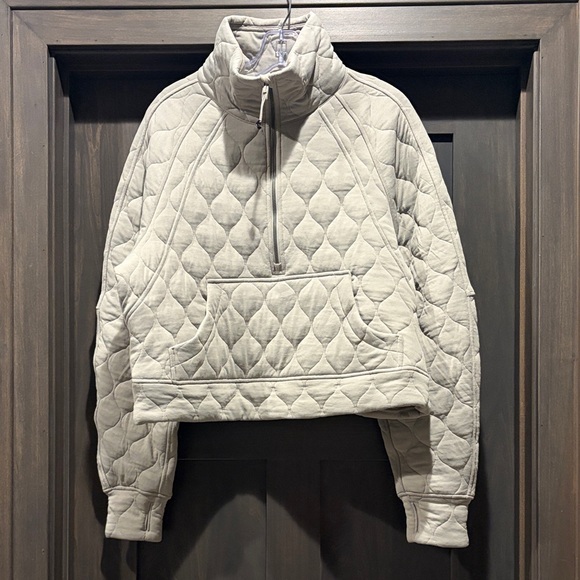lululemon athletica Tops - Lululemon Scuba Quilted Half-Zip
